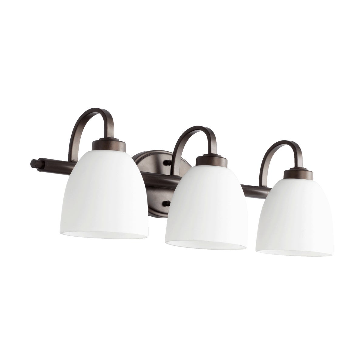 Reyes 3 Light Transitional Oiled Bronze Vanity