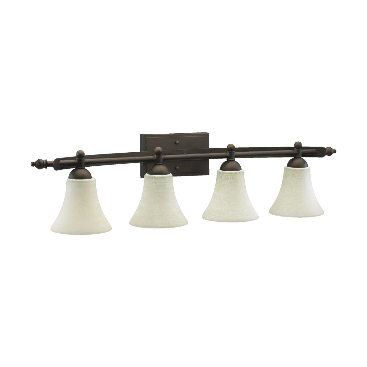 Aspen 4 Light Transitional Oiled Bronze Vanity