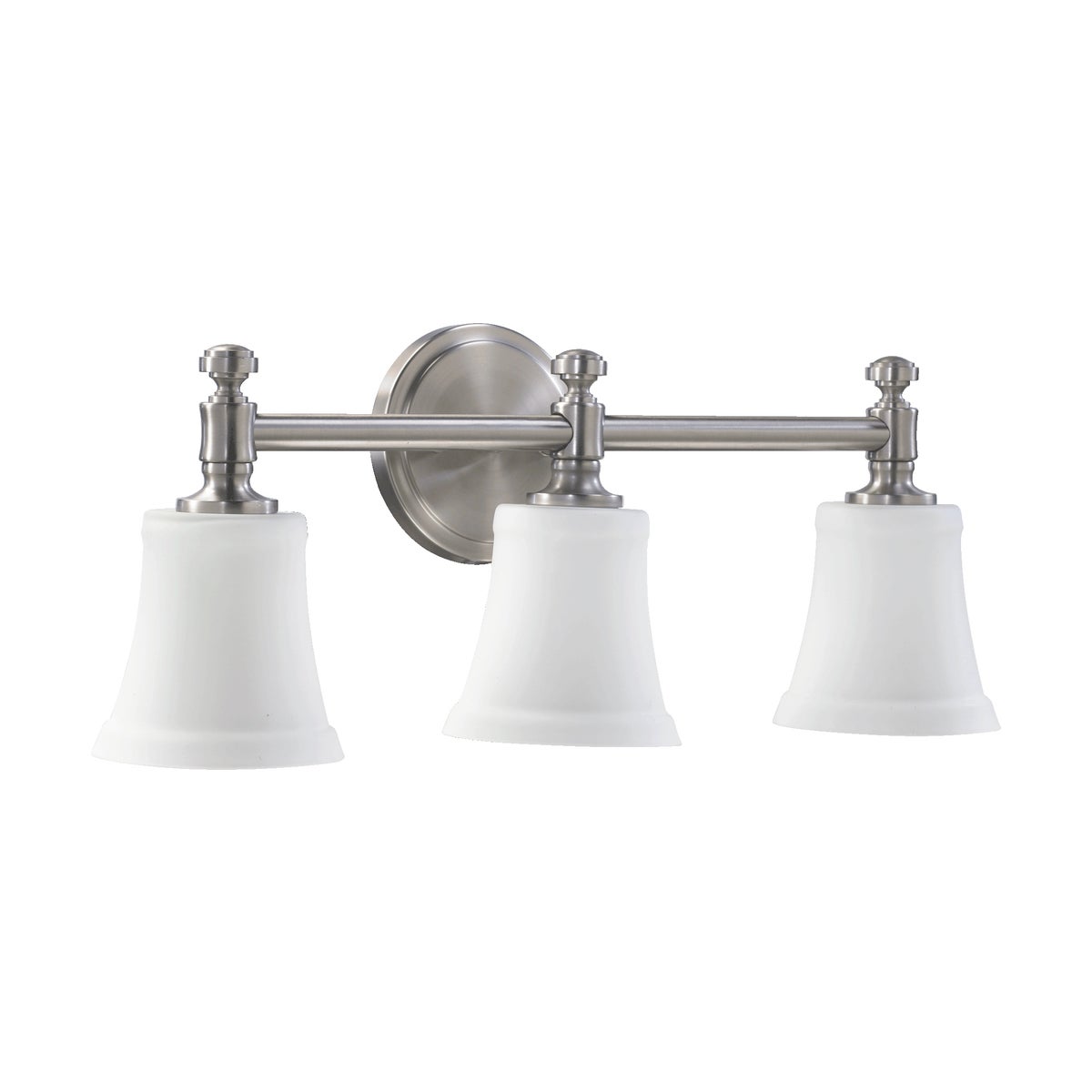 Rossington 3 Light Transitional Satin Nickel Vanity