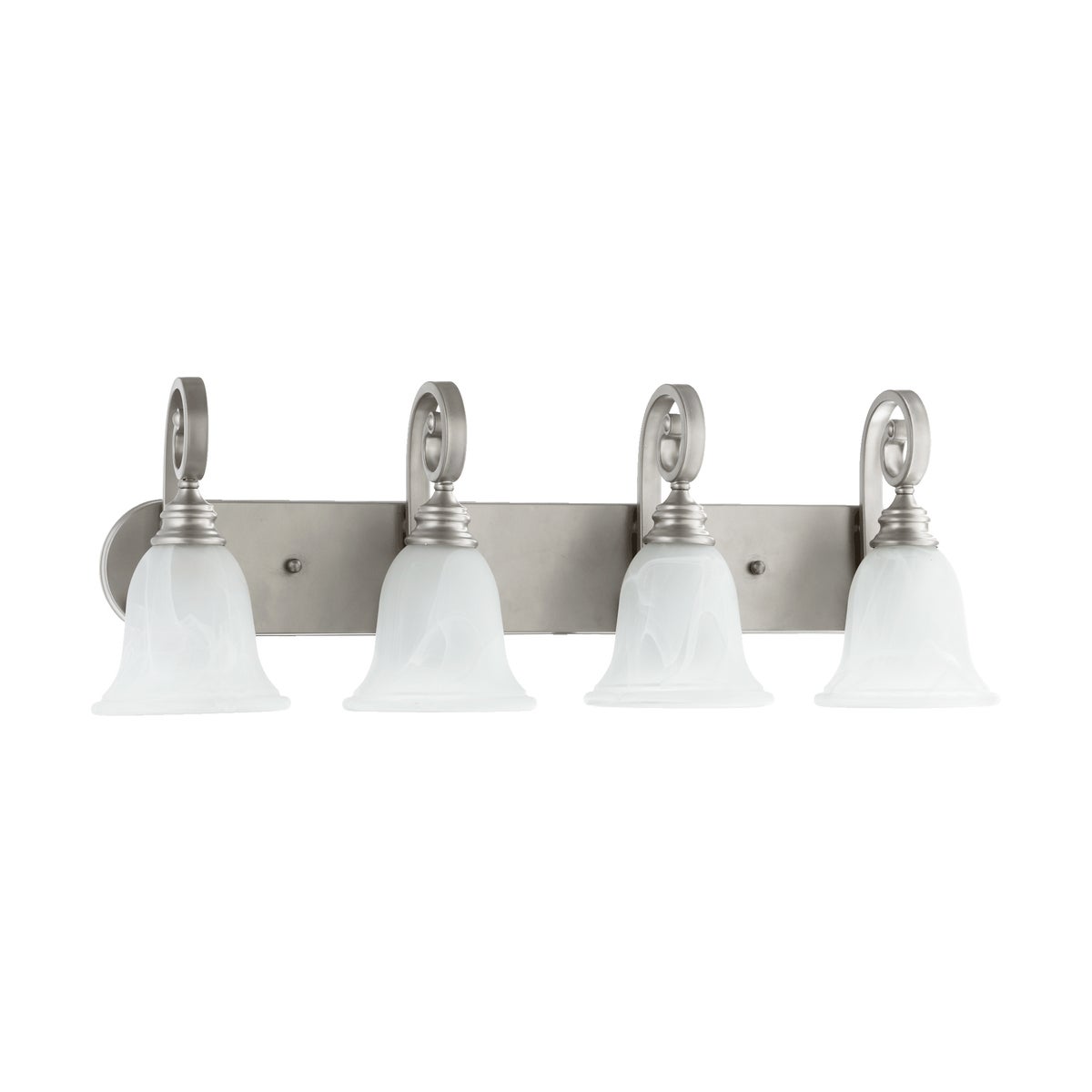 Bryant 4 Light Traditional Classic Nickel Vanity