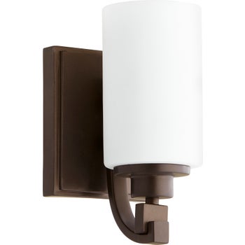 Lancaster 1 Light Transitional Oiled Bronze Wall Sconce