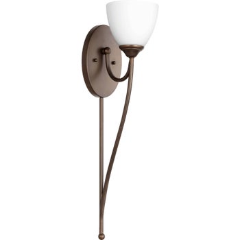Brooks 1 Light Transitional Oiled Bronze Wall Sconce