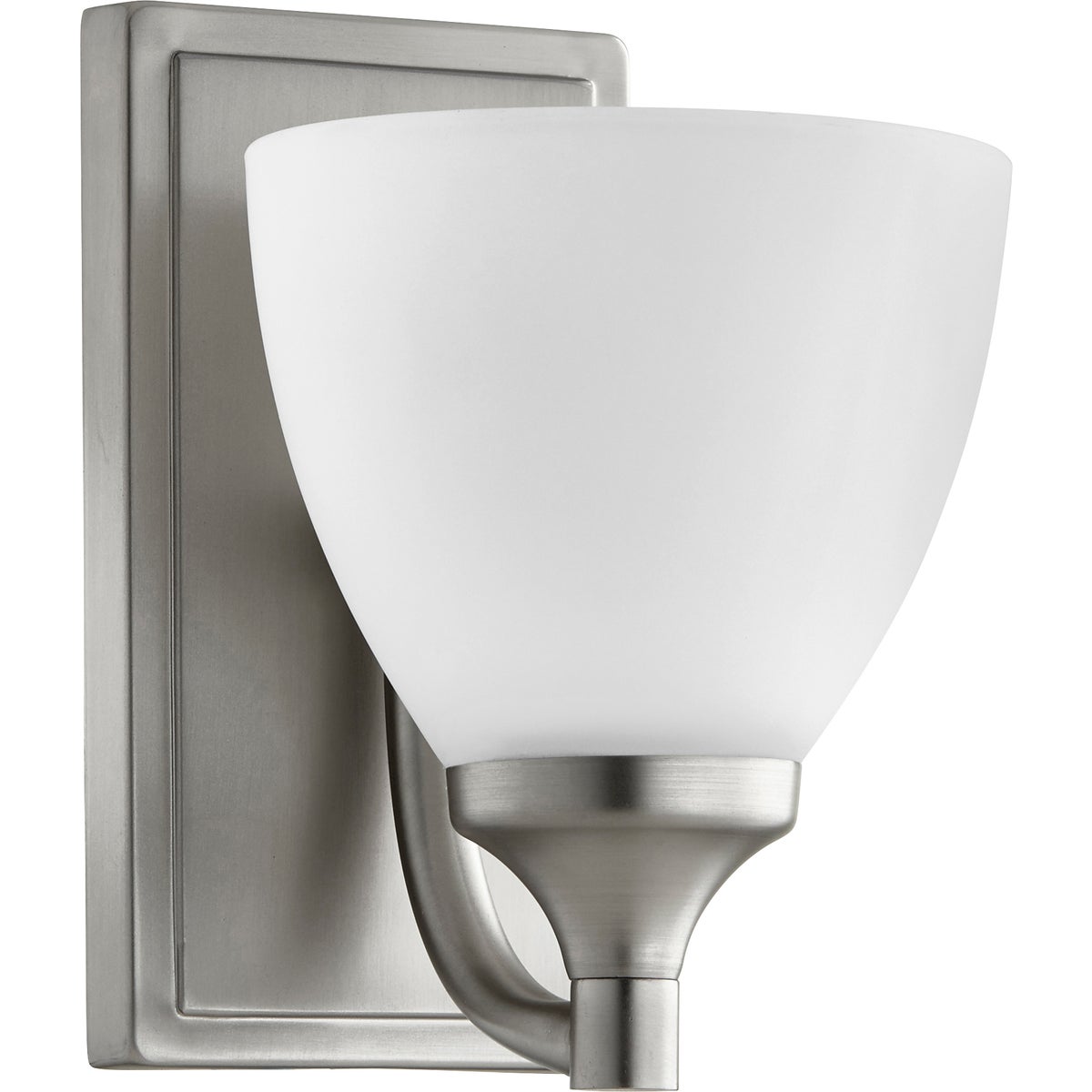 Enclave 1 Light Transitional Satin Nickel Wall Sconce