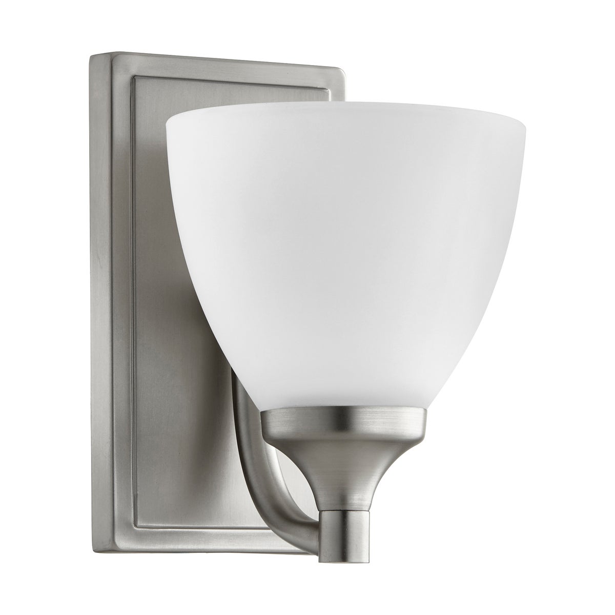 Enclave 1 Light Transitional Satin Nickel Wall Sconce