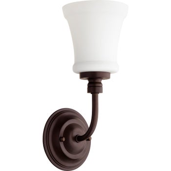Rossington 1 Light Transitional Oiled Bronze Wall Sconce