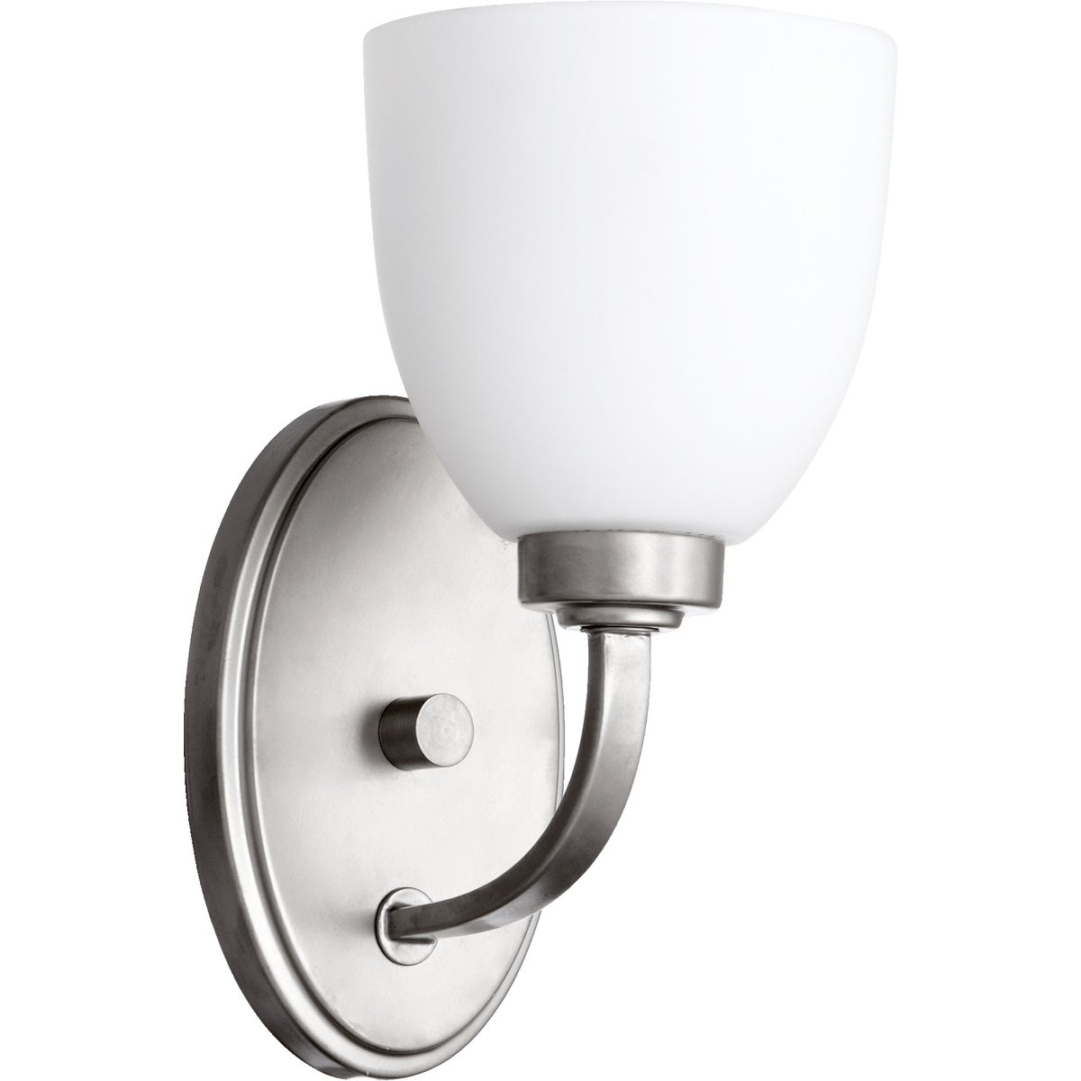 Reyes 1 Light Transitional Classic Nickel Wall Sconce
