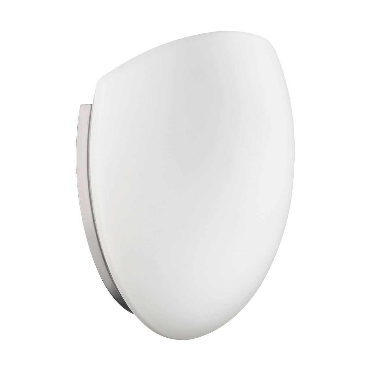 1 Light Modern and Contemporary Satin Nickel Wall Sconce