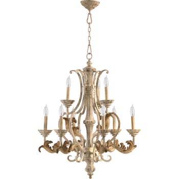 Florence 9 Light Persian White  Traditional Chandelier