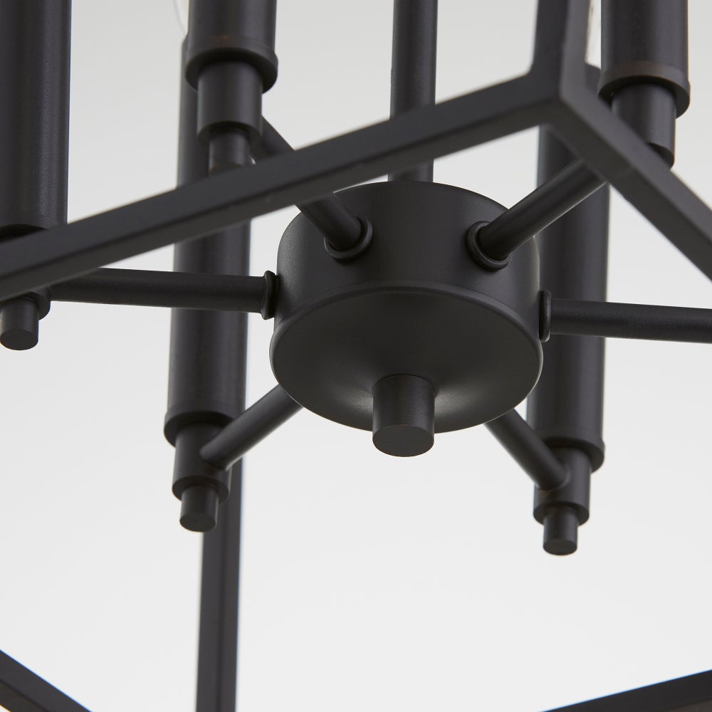 Gabriel 6 Light Black Pendant