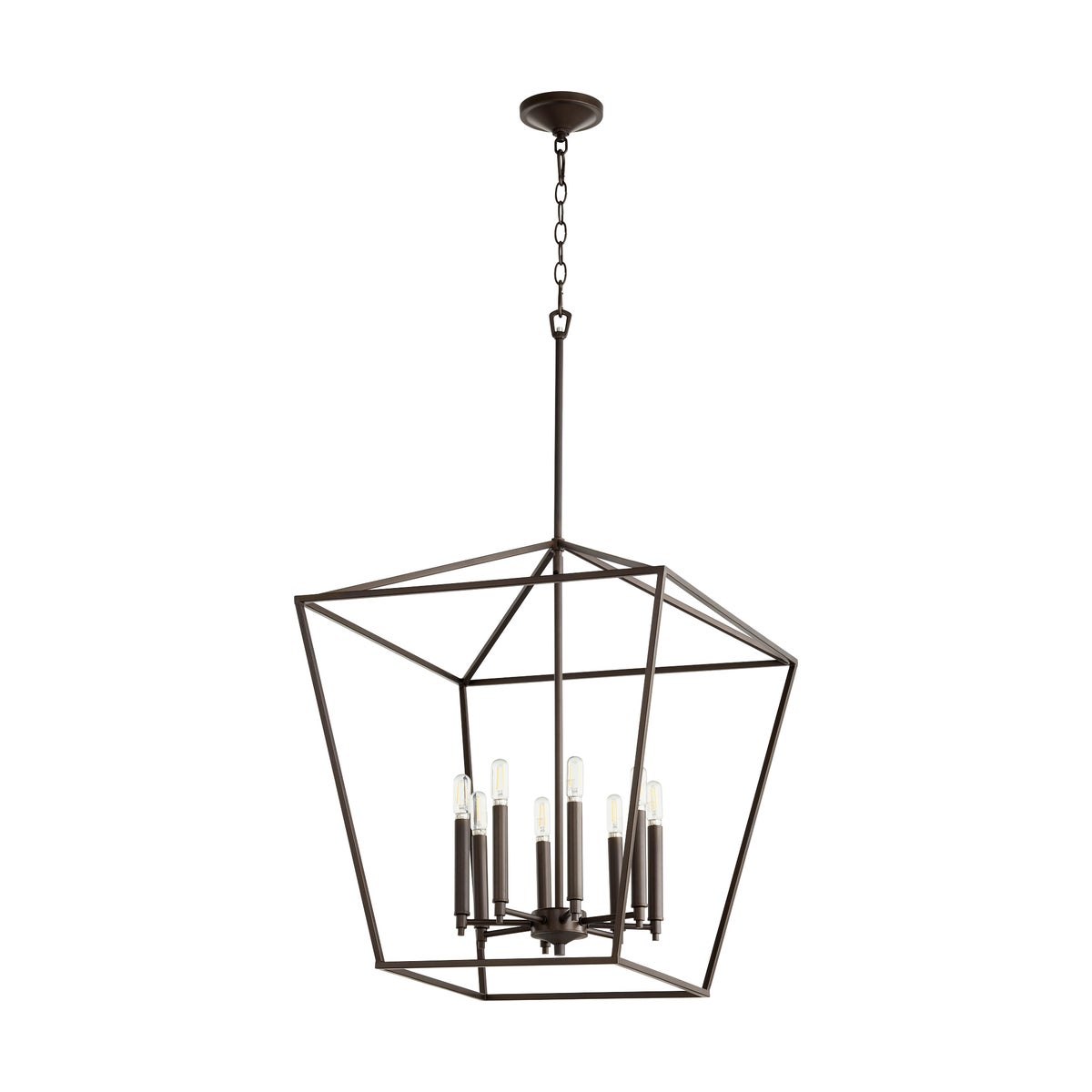 Gabriel 8 Light Oiled Bronze Pendant