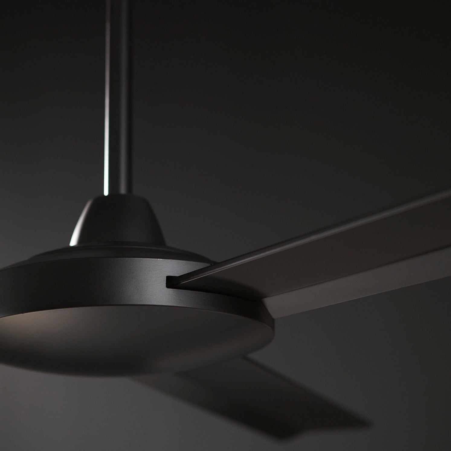 matte black ceiling fan