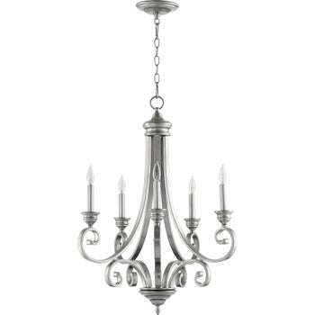 Bryant 5 Light Classic Nickel  Traditional Chandelier