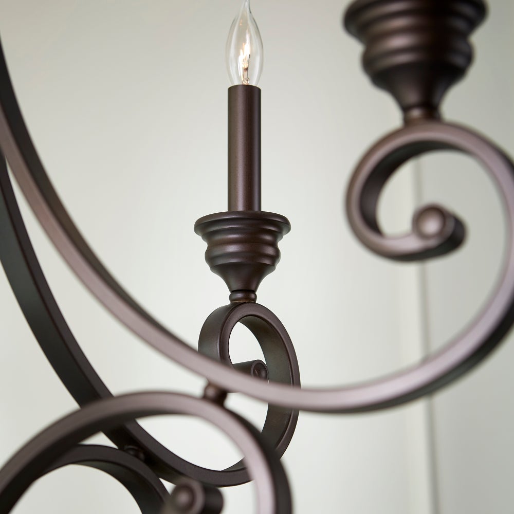 Bryant 5 Light Oiled Bronze Traditional Chandelier