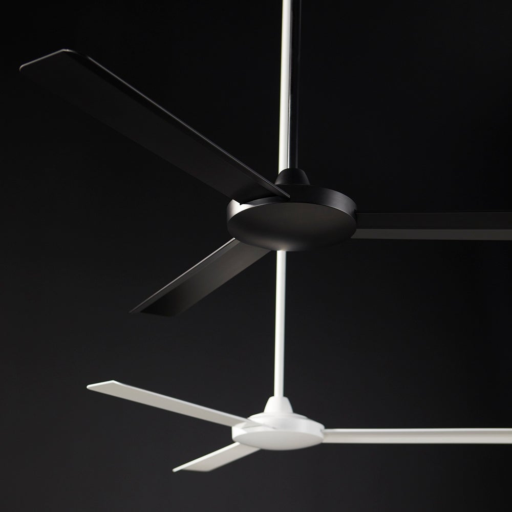 AEROVON 60" Matte Black Damp Ceiling Fan