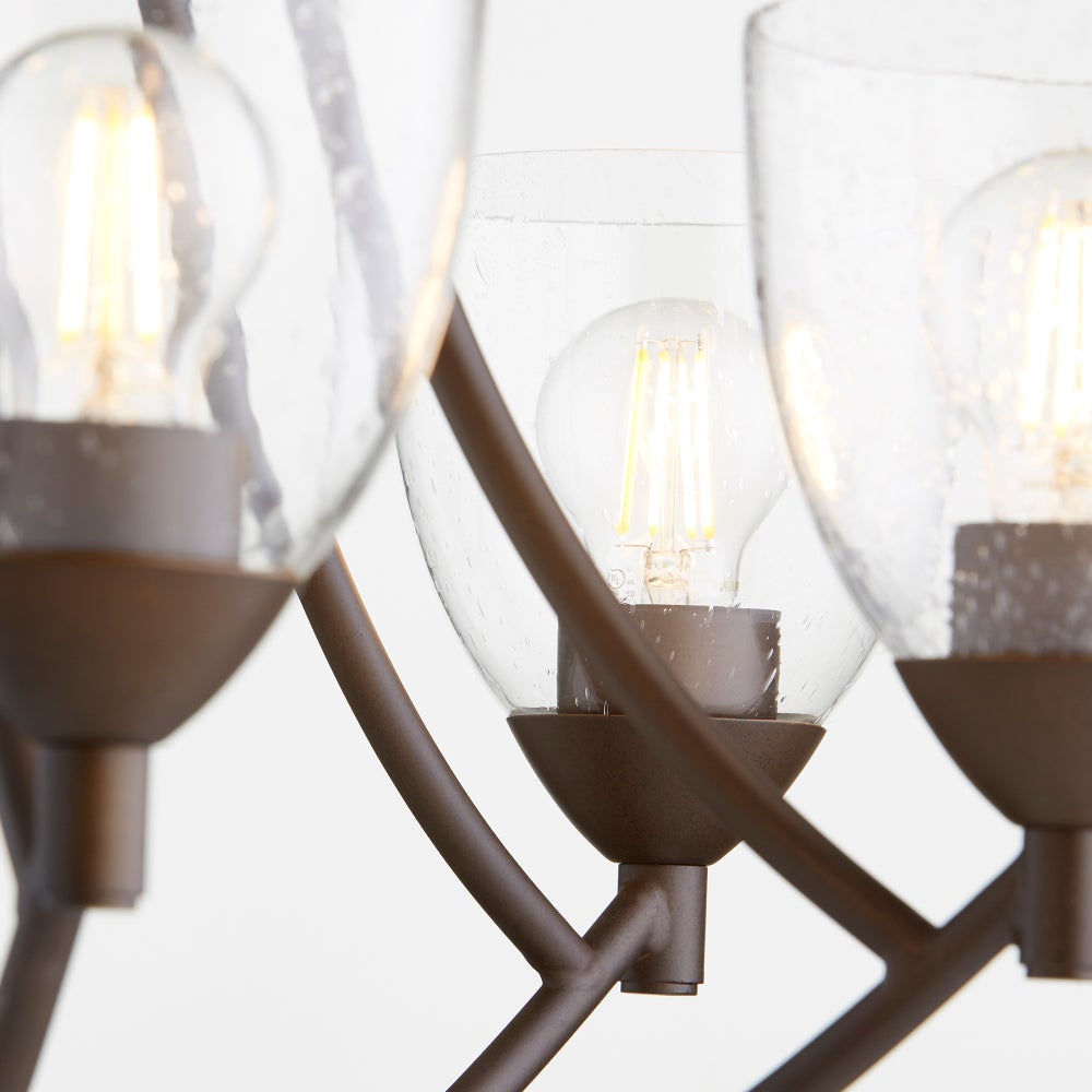 Barkley 5 Light Oiled Bronze Traditional Chandelier
