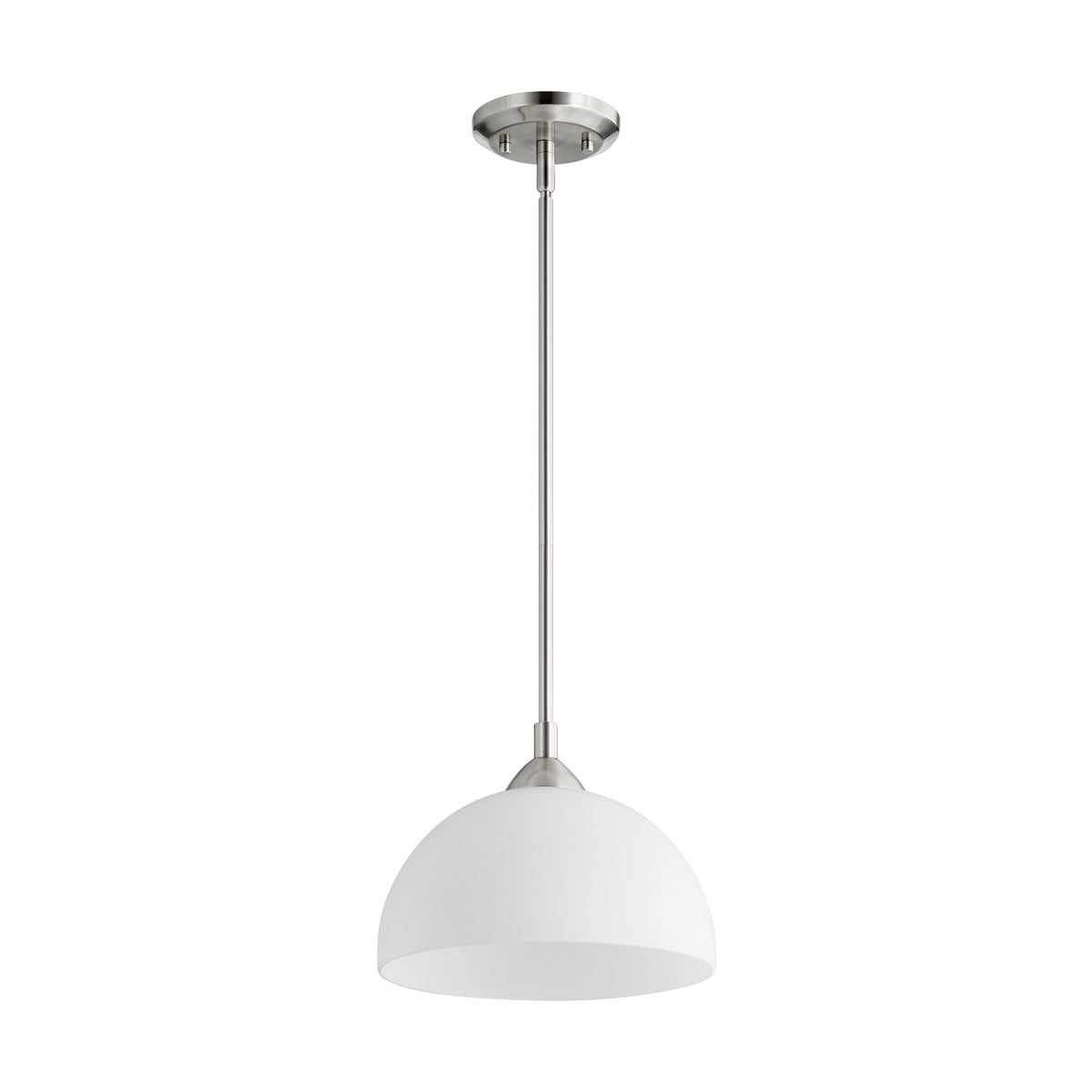Barkley Satin Nickel Transitional Mini Pendant