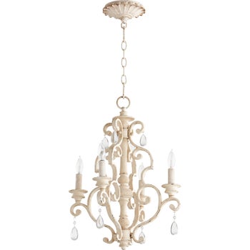 San Miguel 4 Light  Persian White  Traditional Chandelier