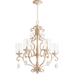 San Miguel 5 Light Persian White  Traditional Chandelier