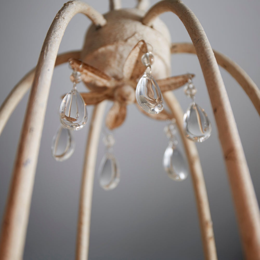 Venice 6 Light Persian White Transitional Chandelier