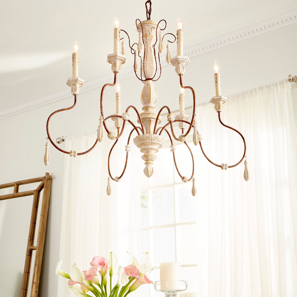 La Maison 6 Light Manchester Grey Traditional Chandelier search