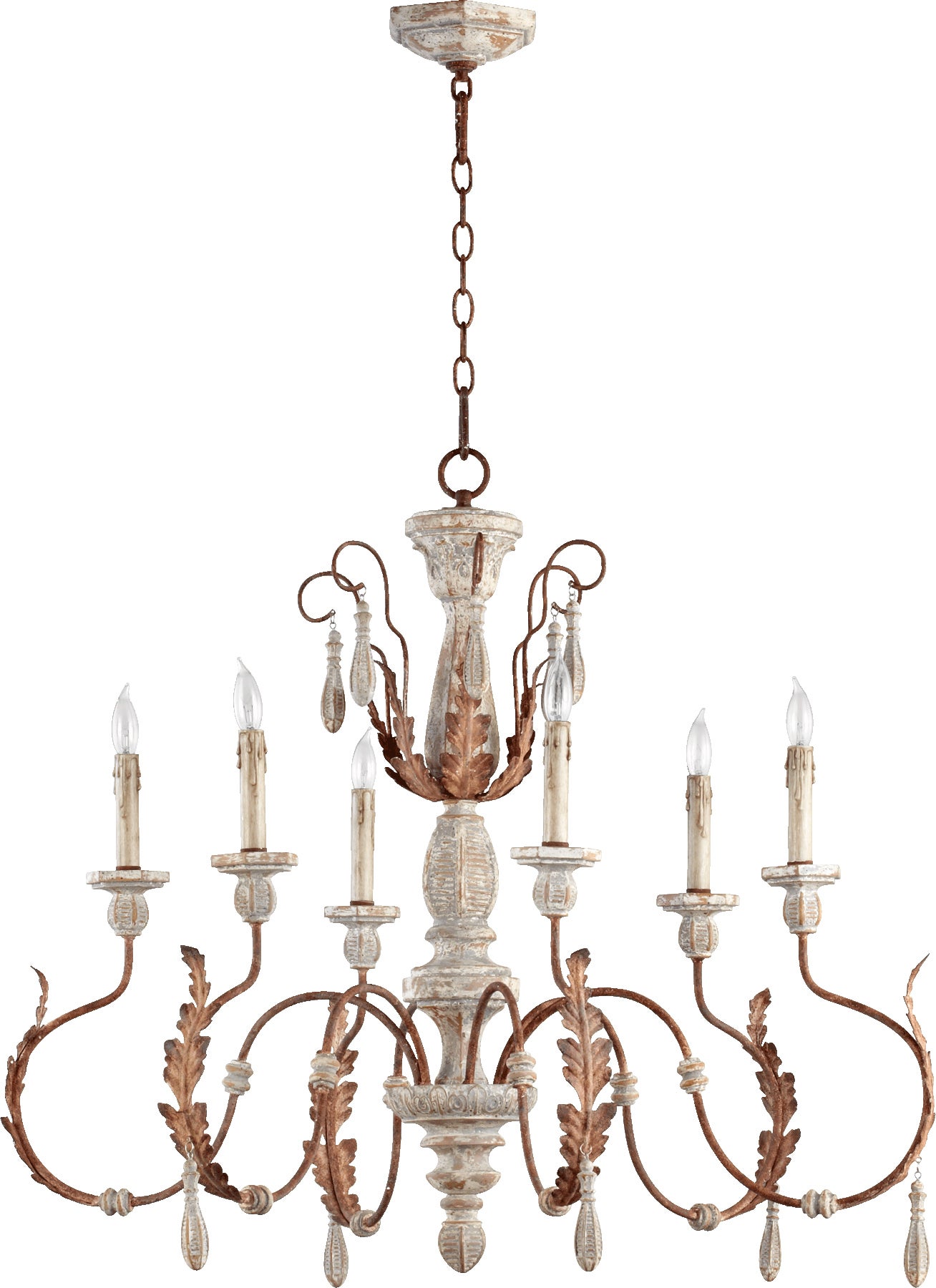 La Maison Manchester Grey Traditional Pendant - island light
