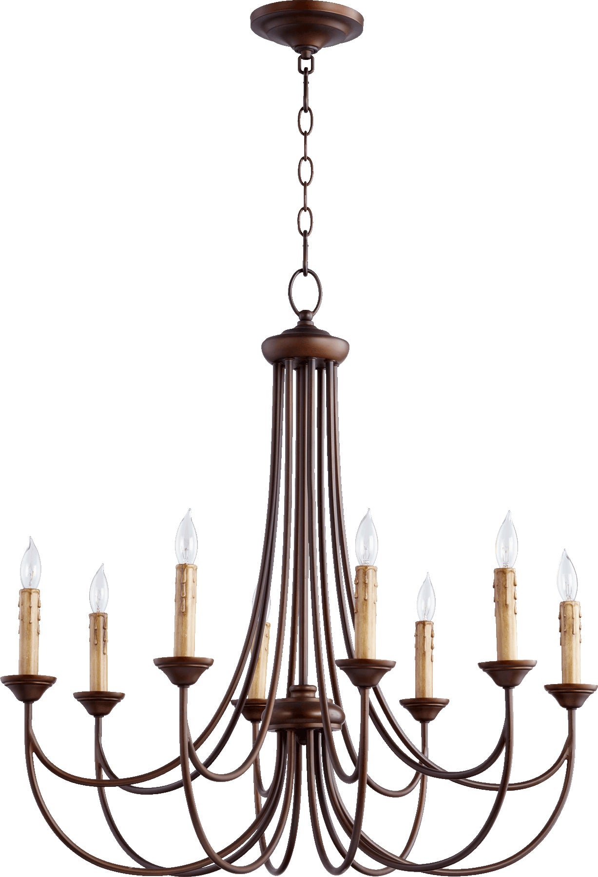 quorum brooks chandelier