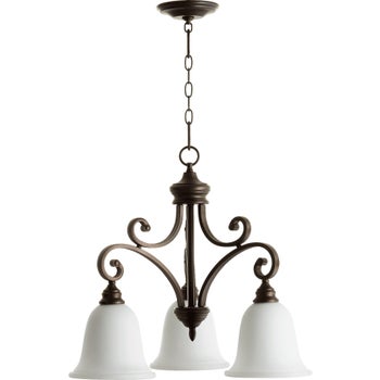 Bryant 3 Light Traditional Oiled Bronze Chandelier