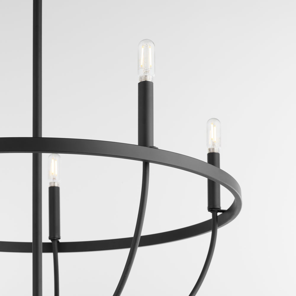 Tribute 5-Light Chandelier - Matte Black