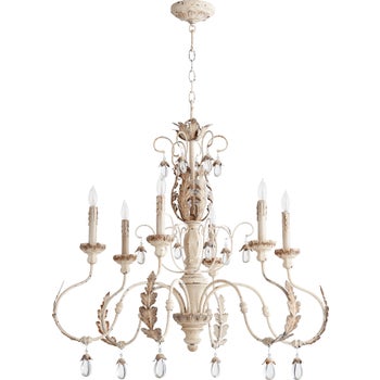 Venice   Persian White  Transitional Chandelier