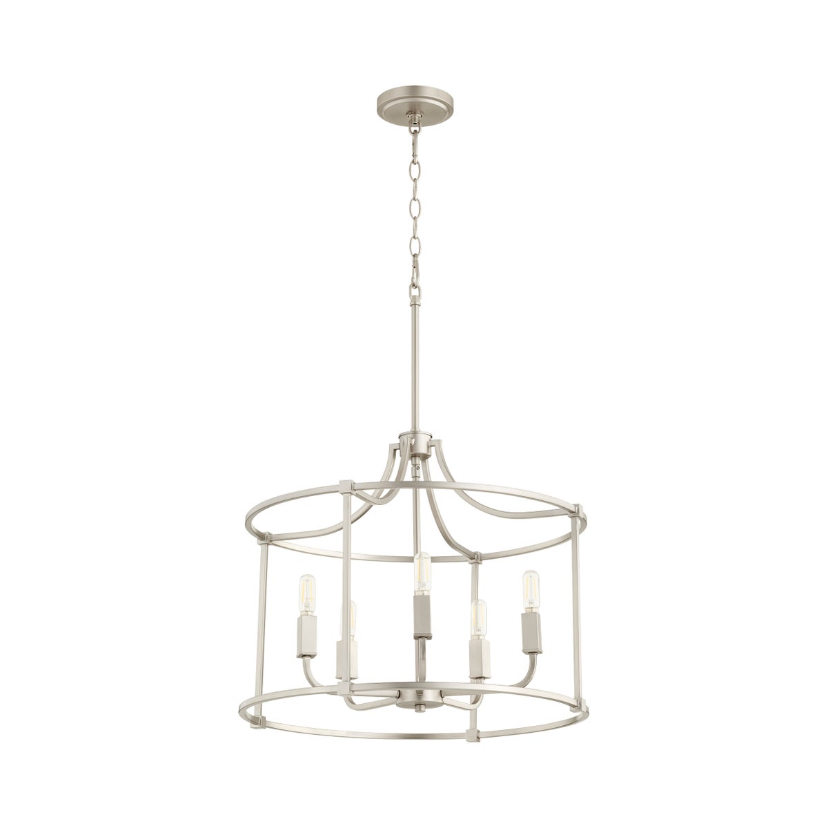 OLYMPUS 5 Light Nook - Satin Nickel