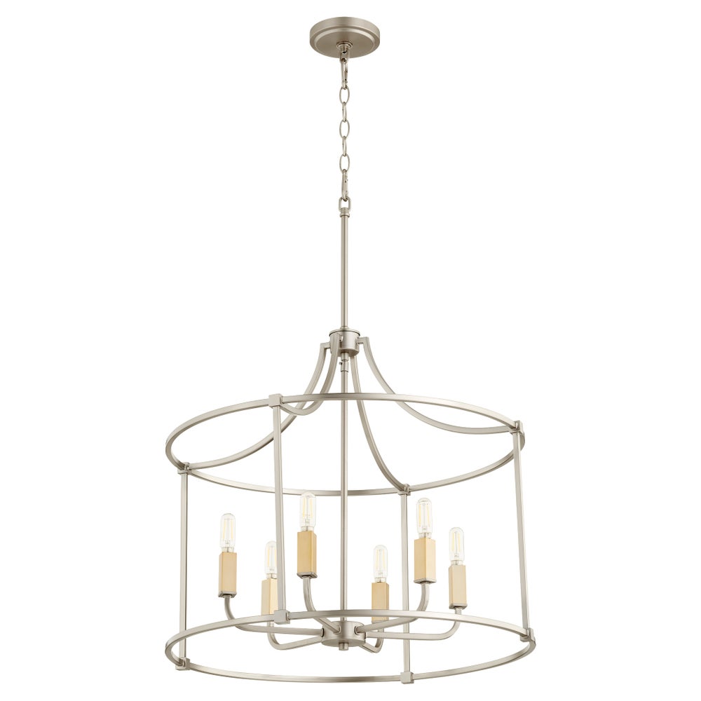 OLYMPUS 6 Light Nook - Satin Nickel