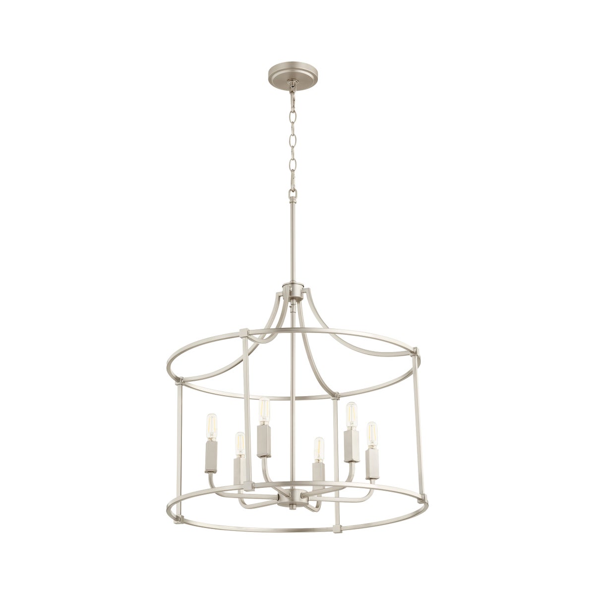 OLYMPUS 6 Light Nook - Satin Nickel