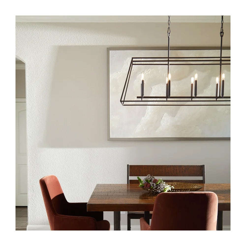 Gabriel Black Traditional Linear Pendant