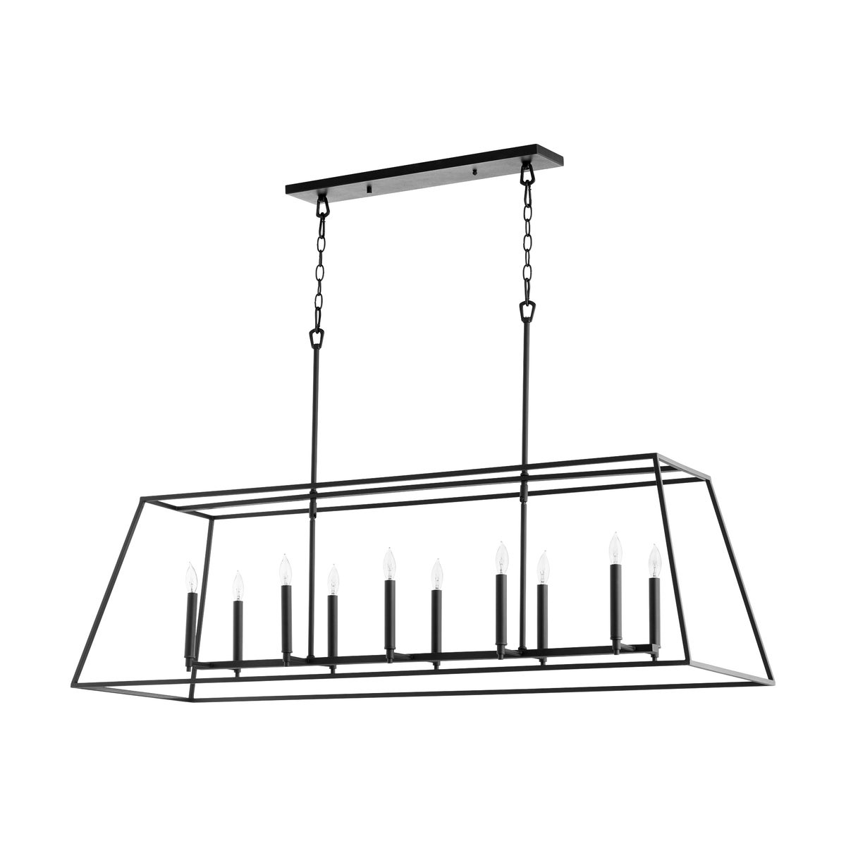 Gabriel Black Traditional Linear Pendant