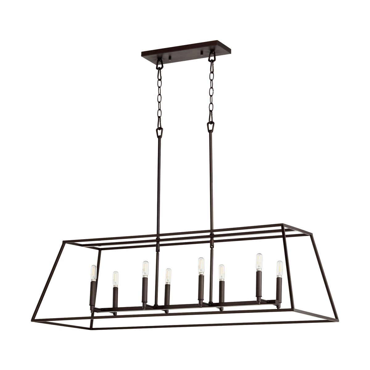 Gabriel 8 Light Oiled Bronze Pendant
