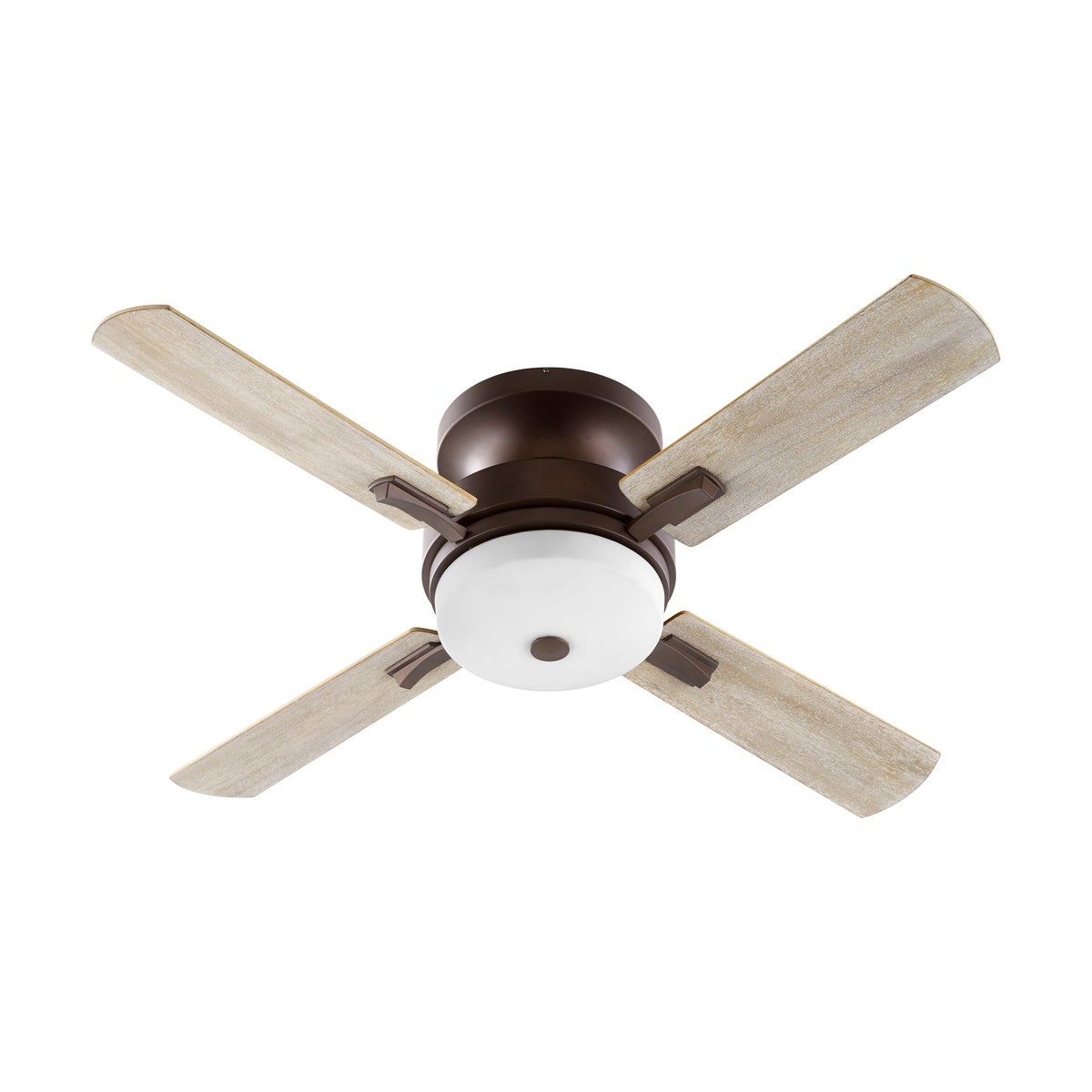 Davenport 52-in 4 Blade Oiled Bronze Transitional Ceiling Fan