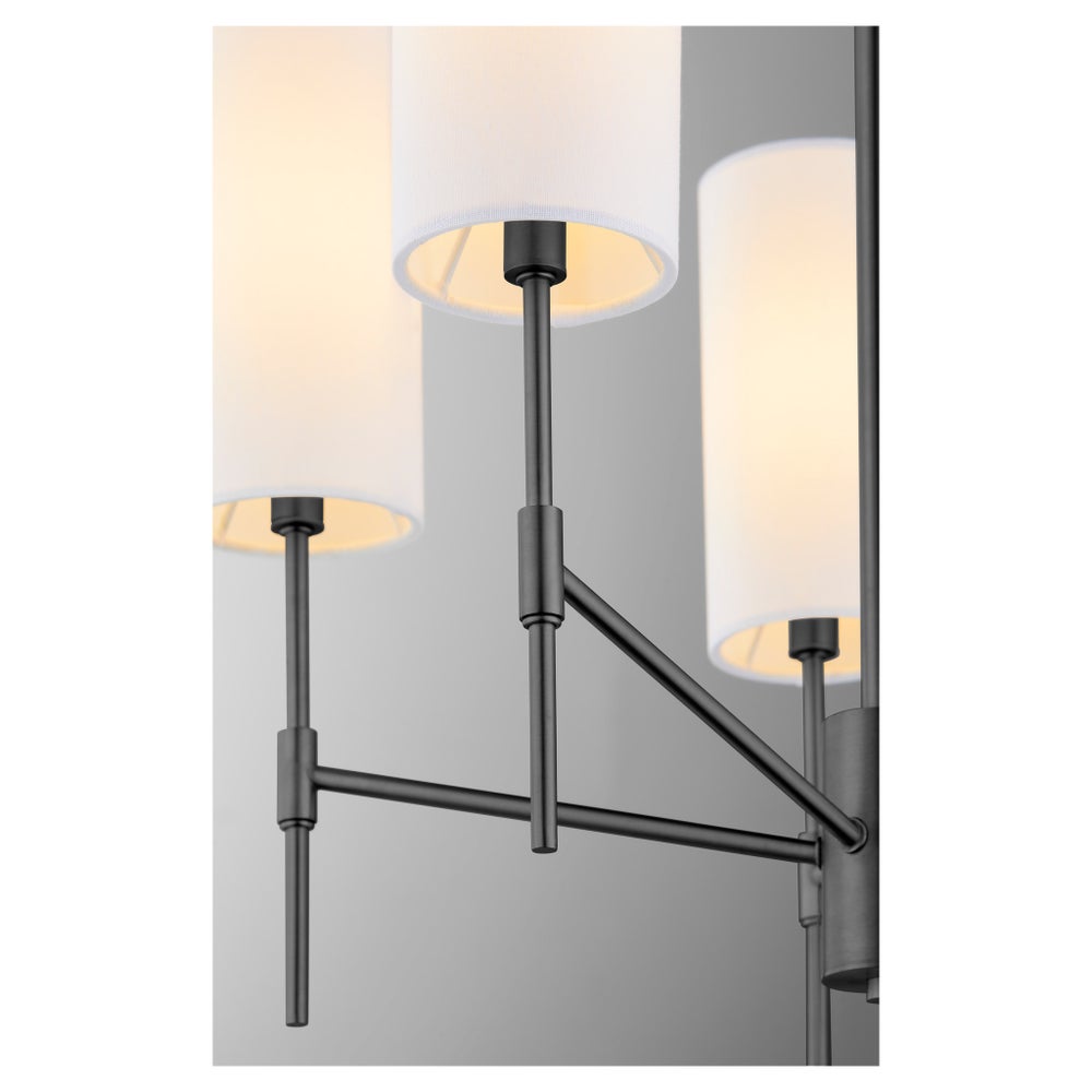 HAMILTON 5 Light Chandelier - Matte Black