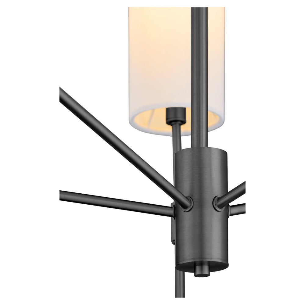 HAMILTON 5 Light Chandelier - Matte Black