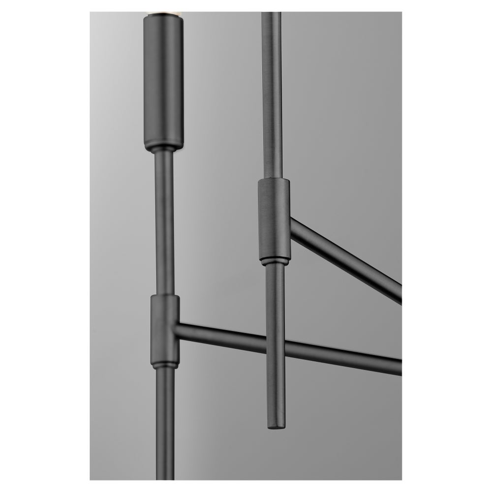 HAMILTON 5 Light Chandelier - Matte Black