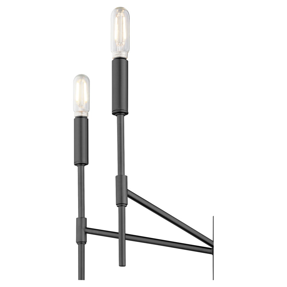 HAMILTON 5 Light Chandelier - Matte Black