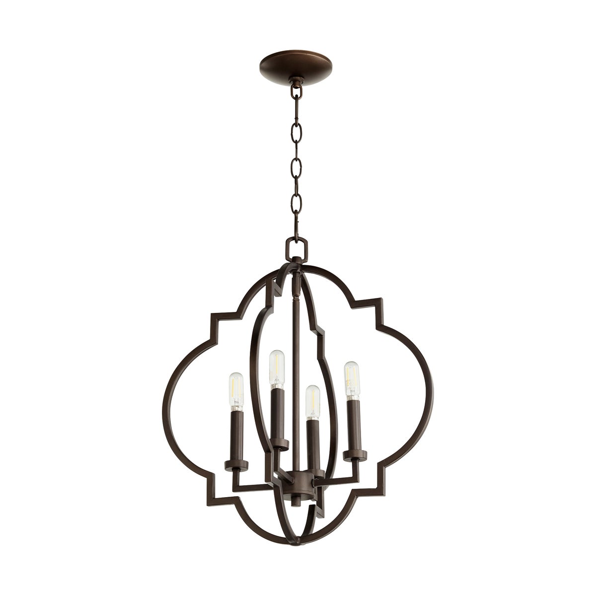 Dublin Oiled Bronze Transitional Pendant