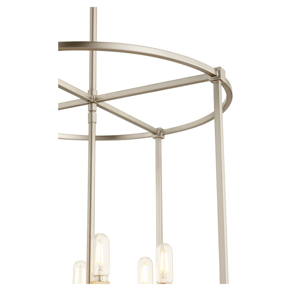 OLYMPUS 6 Light ENTRY - Satin Nickel
