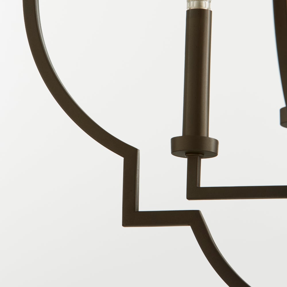 Dublin Oiled Bronze Transitional Pendant