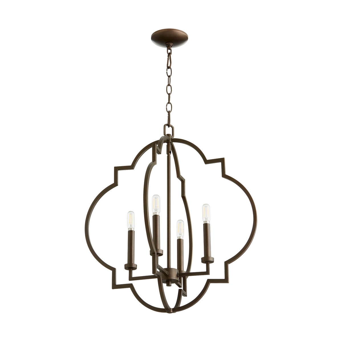 Dublin Oiled Bronze Transitional Pendant