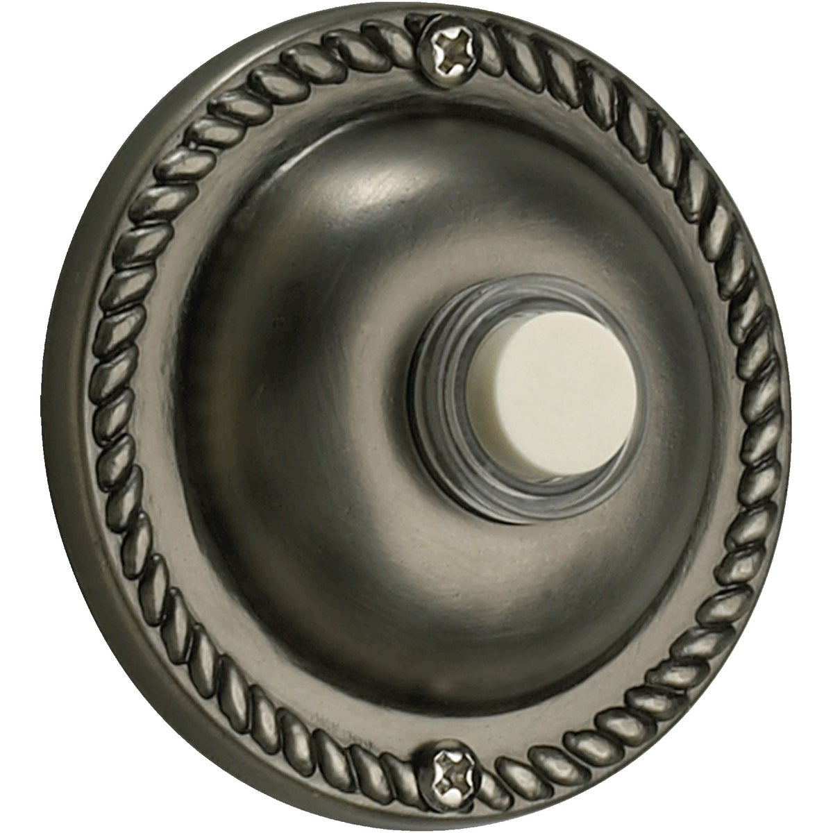 TRADITIONAL ROUND BTN - Antique Silver