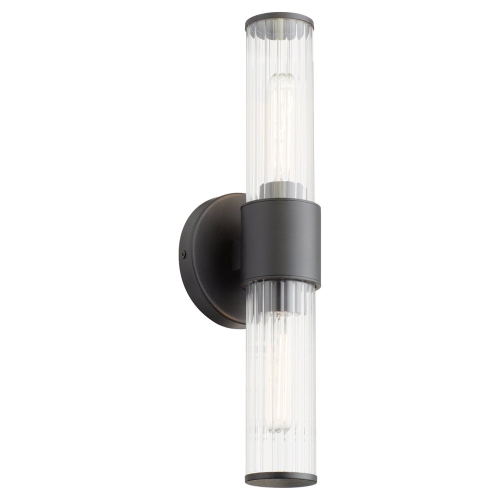 FUZE 2 Light Wet Sconce - Textured Black
