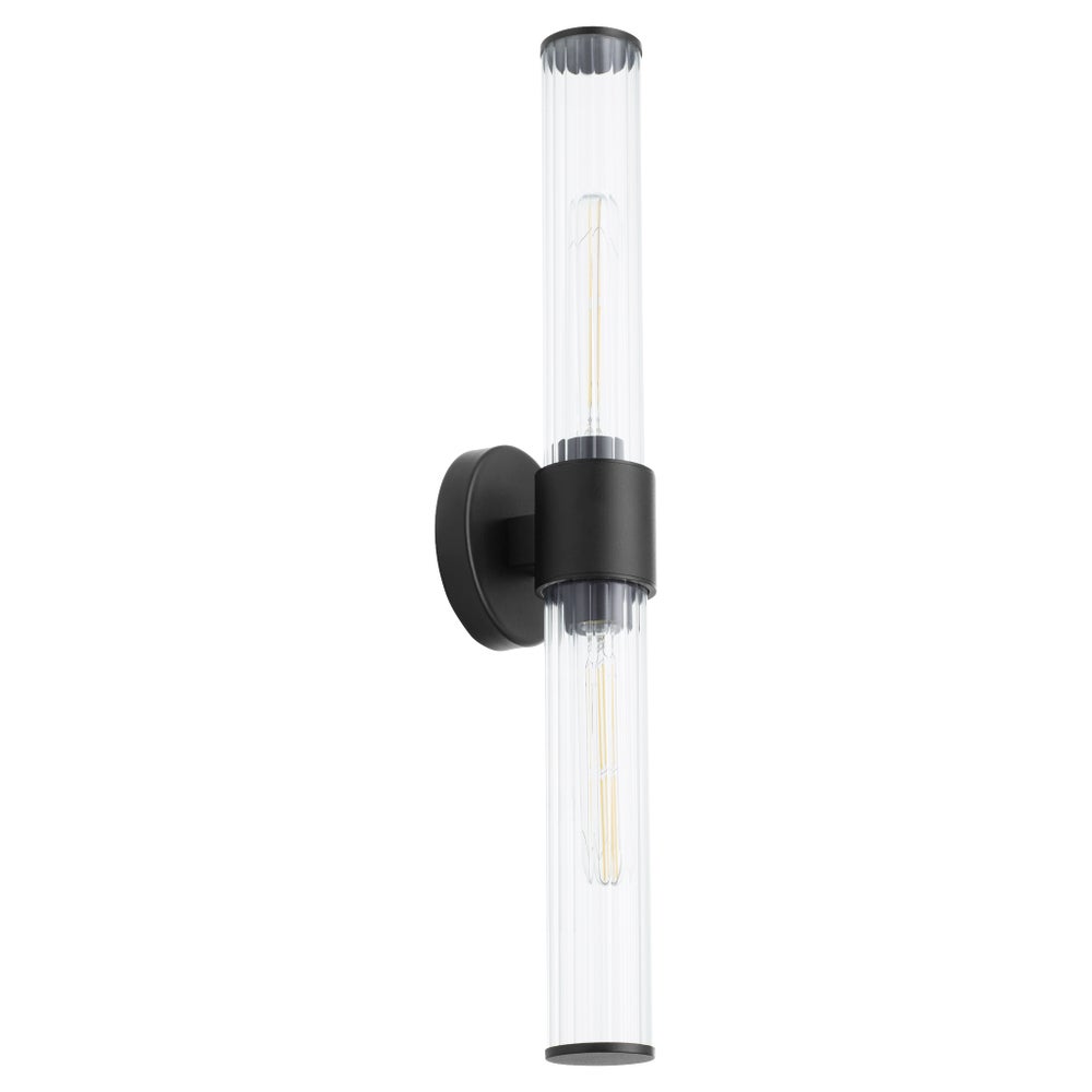 FUZE 2 Light Wet Sconce - Textured Black