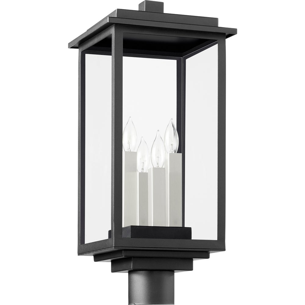 WESTERLY 4 Light POST - Black