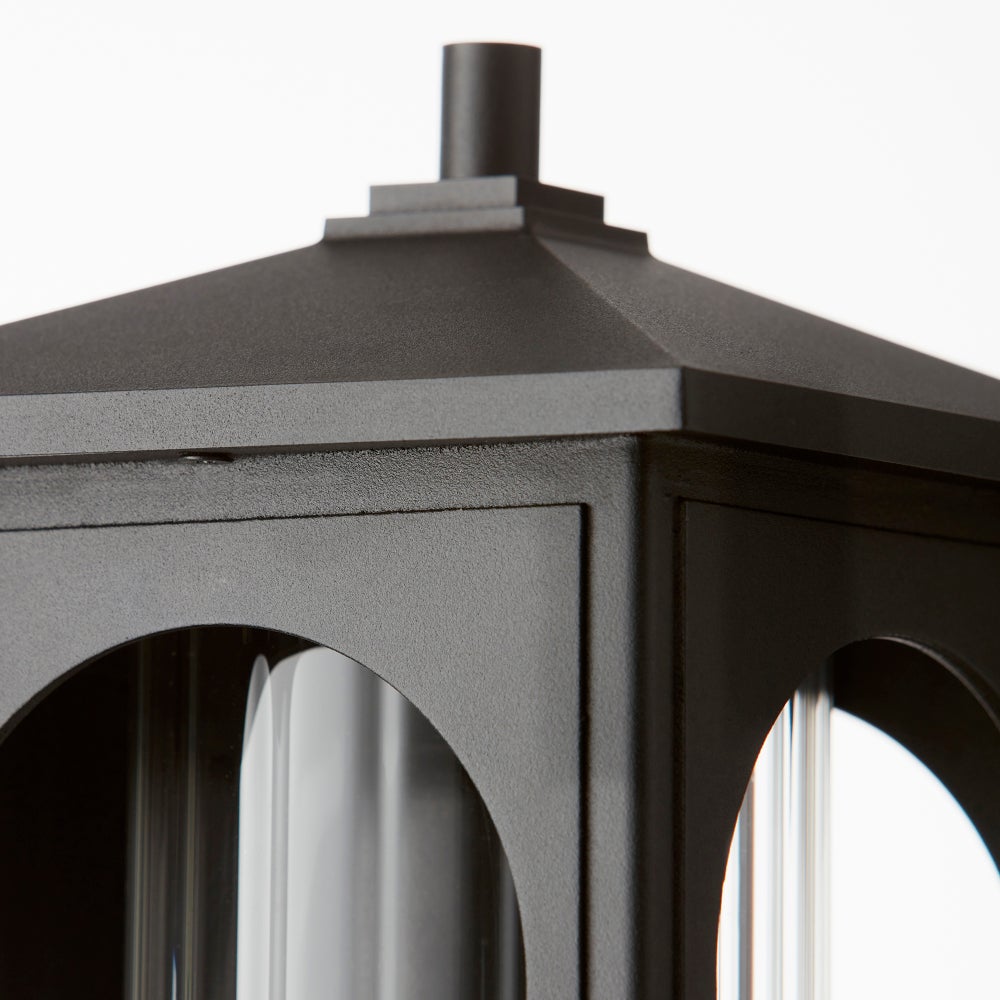 Harbor 13" 1-Light Black Outdoor Lantern