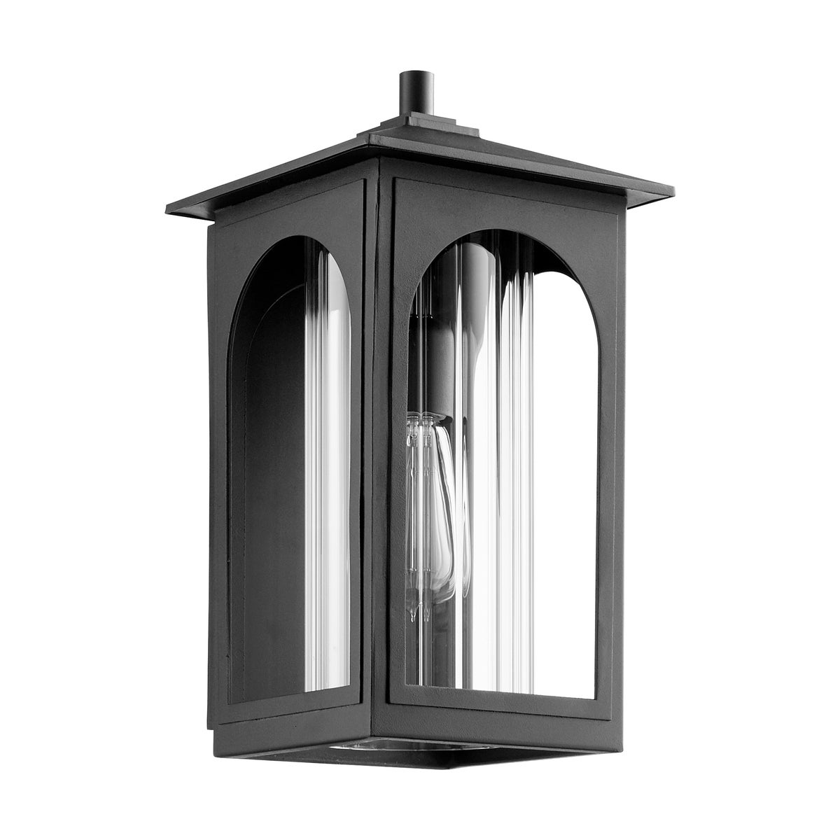 Harbor 15" 1-Light Black Outdoor Wall Lantern